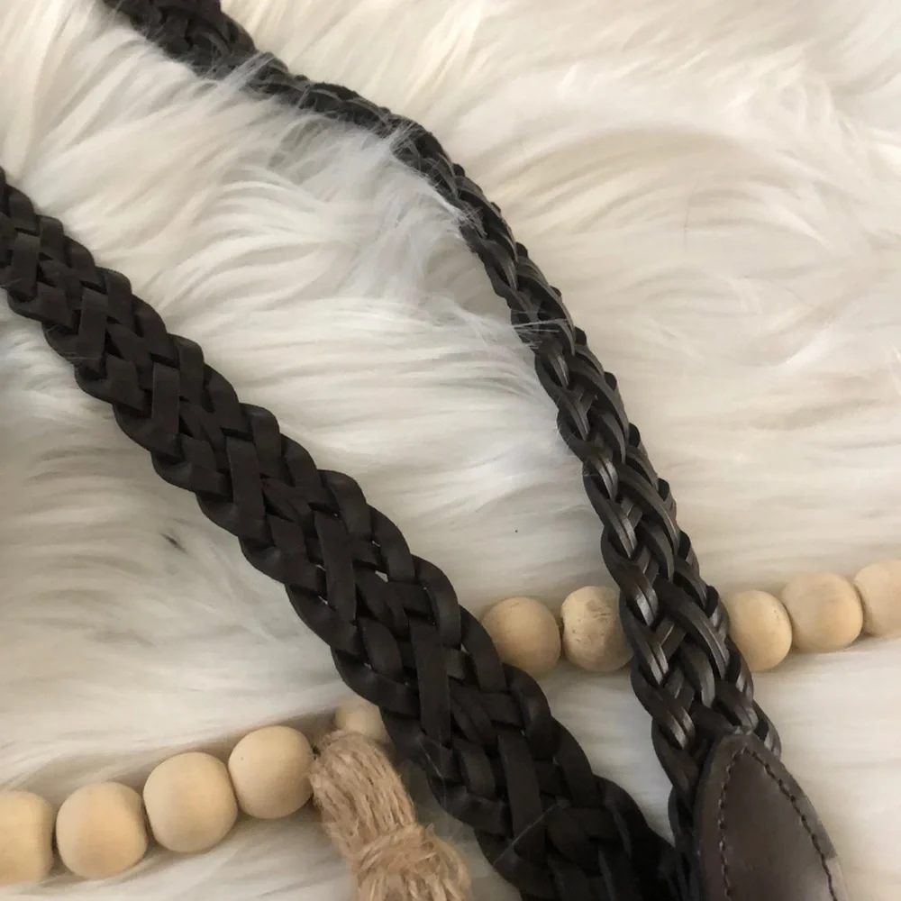 N/A leather woven